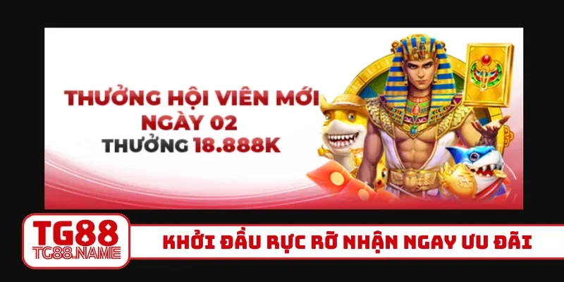 Khởi đầu rực rỡ nhận ngay ưu đãi