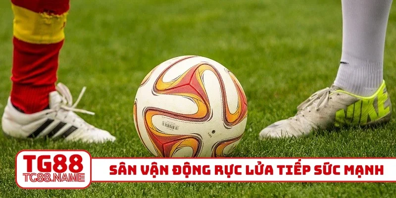 Sân vận động rực lửa tiếp sức mạnh