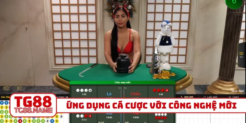Ứng dụng cá cược với công nghệ mới